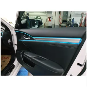 Led şerit dekorasyon araba aksesuarları araba parçaları araba iç aksesuar Honda Civic için FC5 Led şerit dekorasyon 2016 - 2021