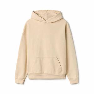 Sudaderas con capucha personalizadas para hombre Bordado desgastado en French Terry Patrón sólido 100% Algodón Temporada de invierno Sudadera con capucha - Product Image 1