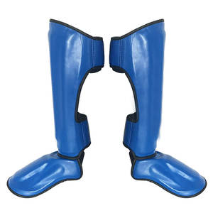 ¡Espinilleras con logotipo personalizado de alta calidad, protección ligera de cuero de nuevo diseño para protectores y calentadores de piernas a la venta! - Product Image 4