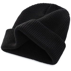 Logotipo personalizado de moda al por mayor en blanco multicolor unisex invierno sombrero de punto Beanie Hat - Product Image 5