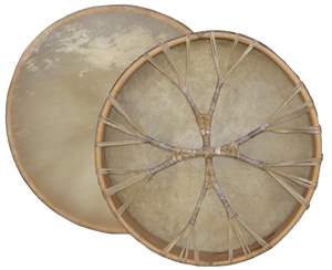 หนังลูกวัวกลอง shamanic 18 "beater - Product Image 2