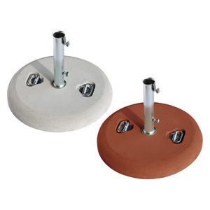 Base per Ombrellone da Giardino in Cemento Florida Cm. 55 - Bianco - Product Image 1