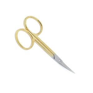 กรรไกรตัดหนังมืออาชีพคุณภาพสูงสุด ขายส่ง กรรไกรตัดหนังสแตนเลสสำหรับทำเล็บ กรรไกรตัดหนังโค้ง อุปกรณ์ทำเล็บจากปากีสถาน - Product Image 1