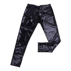 Pantalons droits en toile et cuir légers à prix de gros, sur mesure, style streetwear pour hommes, design unique et écologique - Product Image 6