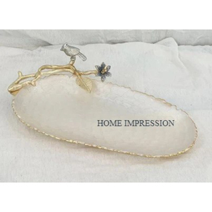 Vaisselle de table jetable de haute qualité pour événements Resorts plateau de bol décoratif pour servir des aliments décor à la maison plateaux bols fêtes - Product Image 5