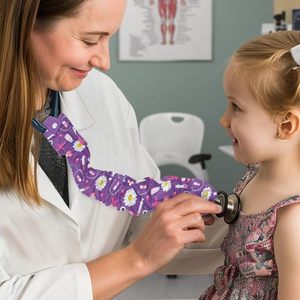 Cubiertas de estetoscopio para mujer Patrón médico Diseño impreso Accesorios de estetoscopio Estetoscopio para enfermera de Vaslcare - Product Image 3