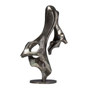 Escultura de aluminio fundido a mano que muestra superficies refinadas, proporciones equilibradas y un valor artístico duradero. - Product Image 5