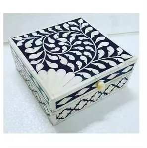 Joyero con Incrustaciones de Hueso, Hecho a Mano y de la Mejor Calidad, al Mejor Precio, de la India - Product Image 2