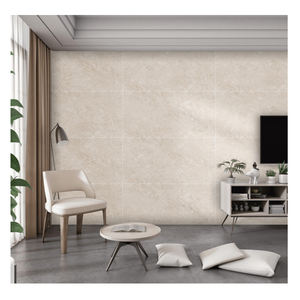 Carreaux de porcelaine finition sculpture 600x1200 Carreaux de sol muraux à surface brillante pour salon salle de bain cuisine décor - Product Image 5