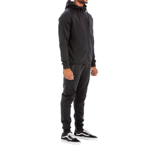 Ensemble de pantalons de survêtement et sweat à capuche décontracté pour hommes avec logo personnalisé Survêtements de sport vierges Slim Fit Jogger Survêtement - Product Image 4