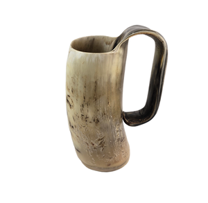 New Arrival High Quality Buffalo Horn Viking Mug Handmade Eco-Friendly Beer Drinking Mug for Home Use - Product Image 6