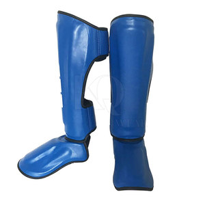 Customize Design Boxing <b>Shin</b> <b>Pad</b> Custom Logo PU Leather Professional Protection Lightweight Adjustable for Online Sale - Product Image 6