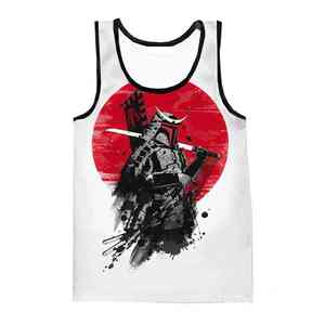 New Fashion Summer Casual Men's 3D Printed Tank <b>Tops</b> Breathable Knitted <b>Oversized</b> Streetwear Tees Hip Hop Style - Product Image 5