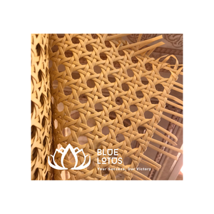 Malla de mimbre sintético, rollo de plástico para tejer caña, poli, ratán, hexágono, muebles, fábrica de Vietnam 2025 - Product Image 2