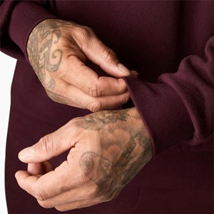 Vente en gros Ensemble de survêtements en molleton lourd pour hommes grande taille Sweat à capuche col rond surdimensionné Sweat-shirt écologique respirant - Product Image 2