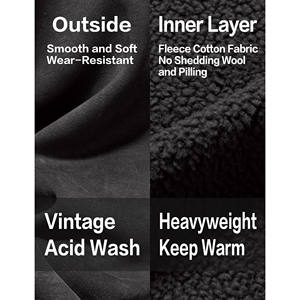 Sudaderas con capucha informales de alta calidad 2025 para hombre, jerséis, sudaderas con capucha bordadas Unisex personalizadas, sudaderas con capucha de lana de algodón para exteriores para gimnasio de invierno para hombre - Product Image 5