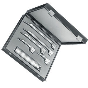 Instruments chirurgicaux manuels en acier pour anesthésie à la fibre optique avec lames Miller, set de laryngoscope médical ORL - Product Image 2