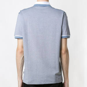 Personalizado de alta calidad de poliéster Spandex que absorbe la humedad cuello Polo de Golf al por mayor hombres sublimación impresa camisa de Golf - Product Image 2