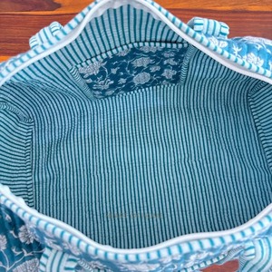 กระเป๋าผ้านวมในสไตล์สุดสัปดาห์กีฬาสุดหรูทำจากผ้าฝ้ายที่มีการปิดซิปผลิตโดยตรง - Product Image 4