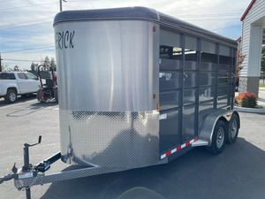 Remolque de ganado de servicio pesado Precio de fábrica al por mayor Venta caliente Remolque de transporte de ganado Oveja Cerdo Equipo agrícola de la mejor calidad - Product Image 5