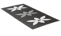 Tapis tissé en plastique PP extérieur personnalisé de haute qualité, facile à nettoyer, avec logo, pour la maison, la voiture, le sol, le pique-nique, antidérapant, réversible, moderne