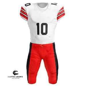 Camiseta y uniforme de fútbol americano OEM profesional auténtica, venta directa de fábrica, equipo elegante, proveedor de rendimiento duradero - Product Image 3