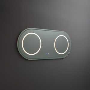 <b>LED</b> <b>Lighting</b> 180x80 Oval Bathroom <b>Mirror</b> - Product Image 1