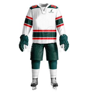 Uniforme de hockey sobre hielo de alta calidad diseñado para la comodidad y el rendimiento Tela transpirable con color y tamaño personalizados - Product Image 2