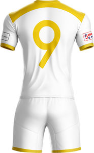 Ensembles d'uniformes de football personnalisés en gros d'usine kit de maillot de football unisexe été hiver avec conception personnalisée et impression de logo - Product Image 4