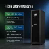 Untuk UPS Online Tiga Fasa 93PS 8-40kW dengan Baterai Asam Timbal, Proteksi Petir 380/400/415V untuk Daya Kritis Pusat Data