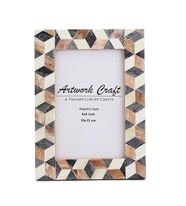 Cadre photo écologique en gros, bon prix, cadre photo pour la maison, le salon, le bureau, décoration de table, produit artisanal - Product Image 3