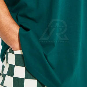 เสื้อยืดผ้าฝ้ายนุ่มทรงหลวมใส่สบายสำหรับผู้ชายเสื้อยืดทรงหลวมใส่ได้ทั้งชายและหญิง - Product Image 6