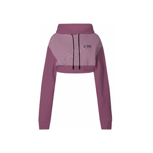 Último Diseño, Más Vendido, Fabricado por el Mejor Fabricante, Transpirable, Ecológico, Sudadera Corta con Capucha para Mujer - Product Image 1