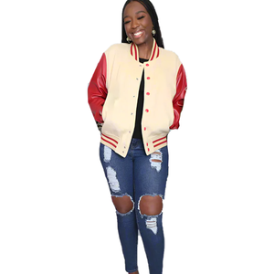 Personalizado bordado AKA Alpha Kappa Alpha Unisex Letterman Varsity chaqueta de invierno para las mujeres - Product Image 2