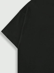 Haute qualité grande taille hommes en gros plaine 100% coton t-shirt surdimensionné fabricant impression graphique Streetwear t-shirts - Product Image 4