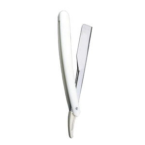 Rasoir de Barbier à Lame Droite en Acier Inoxydable, Lames Remplaçables Pliables, Logo et Design Personnalisés, Rasoir Droit - Product Image 3