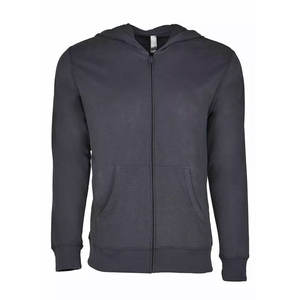 Sudadera con Capucha Sólida para Hombre Next Level, Primavera y Otoño, Logotipo Personalizado Estampado, Ropa de Invierno de Forro Polar, Sudadera Delgada con Cierre - Product Image 5