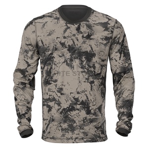 Maillots de chasse pour hommes de haute qualité, style streetwear estival, manches longues, jersey sport respirant en Coolmax, personnalisable - Product Image 5