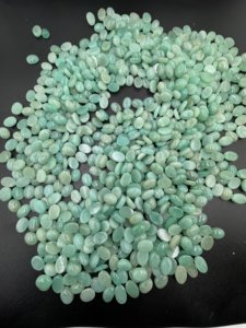 พลอยอเมซอนแบบหลวมใช้สำหรับทำเครื่องประดับอัญมณีแอมะซอไนต์ธรรมชาติจากโรงงานโดยตรง - Product Image 2