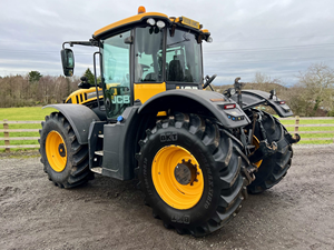 JCBB Fastrac 4220 Diesel <b>Tractor</b> <b>Loader</b> Yellow Wheel Agricultural Machine 92KW Engine 1.4m Bucket High Digging Power - Product Image 4