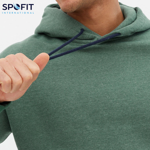 Sweat à capuche pour homme en coton 100% 400 GSM, poids lourd, imprimé sur mesure, effet délavé au soleil, coupe régulière, streetwear, sweats à capuche délavés au soleil pour garçons - Product Image 4