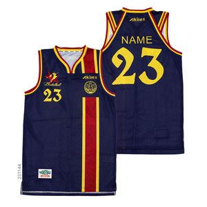 Conjuntos de Camisetas de Baloncesto Personalizadas de la Mejor Calidad 2026, Impresas en 100% Poliéster, Unisex, Venta al por Mayor, Último Diseño - Product Image 1