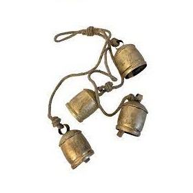 Nouvelles clochettes à vent en métal de la marque Lord, design personnalisé, fabrication artisanale, clochettes à vent anciennes, prix de gros, provenance d'Inde. - Product Image 4