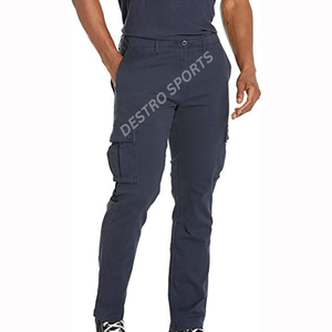 Jean Cargo Homme Imperméable en Toile Grande Taille à 6 Poches Style Urbain – Lavé, Personnalisable avec Logos, Service OEM – Prix Abordable - Product Image 2