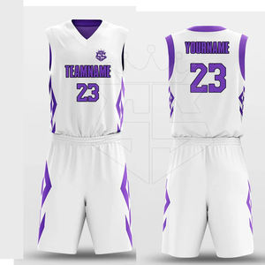 Uniforme de baloncesto reversible personalizado a bajo precio, hecho en Pakistán, ropa deportiva para hombre, uniforme de baloncesto - Product Image 5