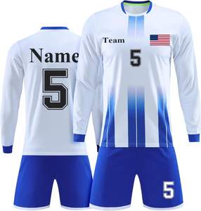 Özel yüksek kaliteli erkek futbol takımları forması Set takım eğitimi futbol forması Sialkot üreticisi - Product Image 2