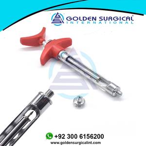 Seringue intraligamentaire, outil chirurgical d'implantation dentaire, instruments dentaires, acier inoxydable, seringue aspirante - Product Image 3