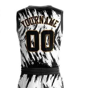 Tenues de basketball sublimées, ensembles personnalisés avec logo, séchage rapide, respirantes, prix bas, vente flash - Product Image 3