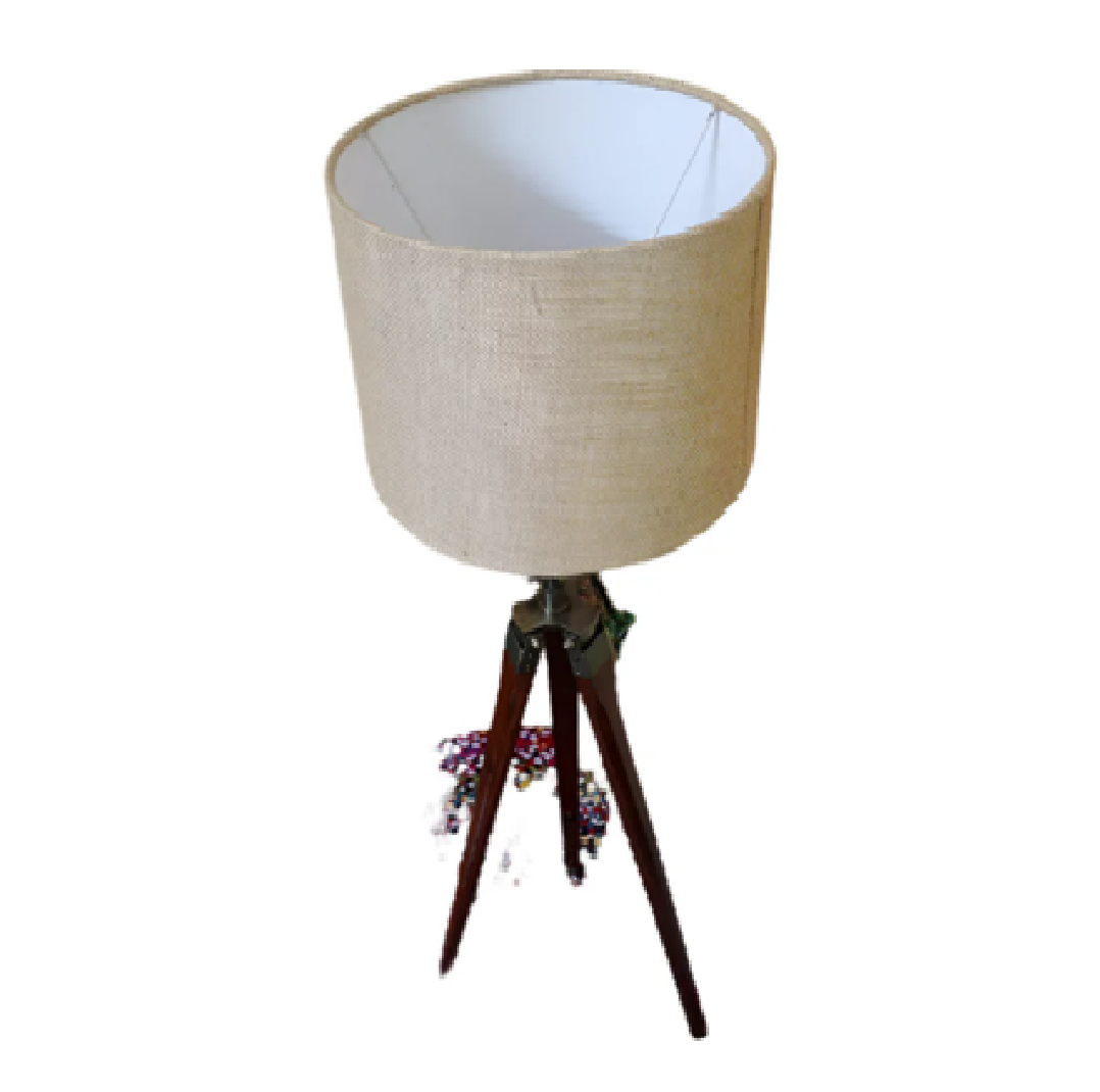 Natural Brown with Neutral Fabric Shade