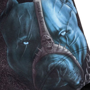 กางเกงขาสั้น MMA สำหรับผู้ชายกางเกงกีฬาขาสั้น MMA สำหรับผู้ชายกางเกงขาสั้นผ้าโพลีเอสเตอร์แบบหลวมพอดีตัววัสดุแข็งแรง - Product Image 5